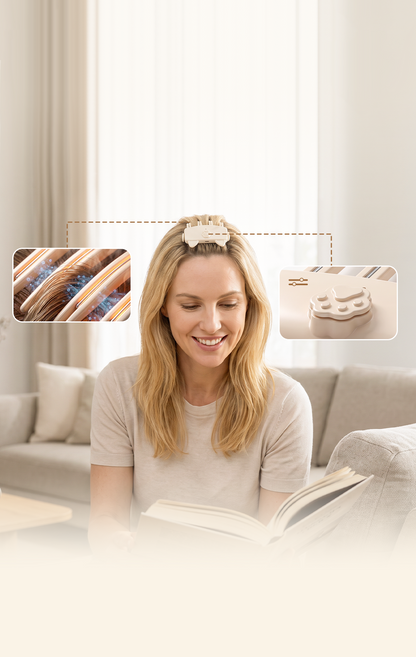 Cordless Heated Root Volumizing Clip – Instant Hair Lift